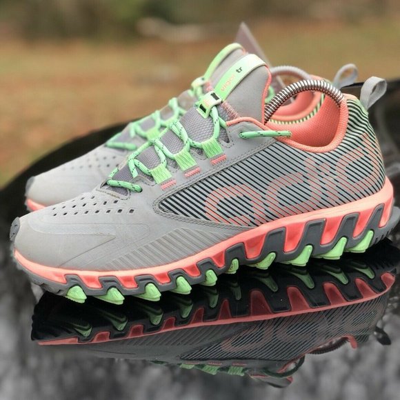 adidas Shoes - 🚫Adidas Womens Vigor TR 5 D68955 Gray Pink Green Trail Running Shoes Size 8.5